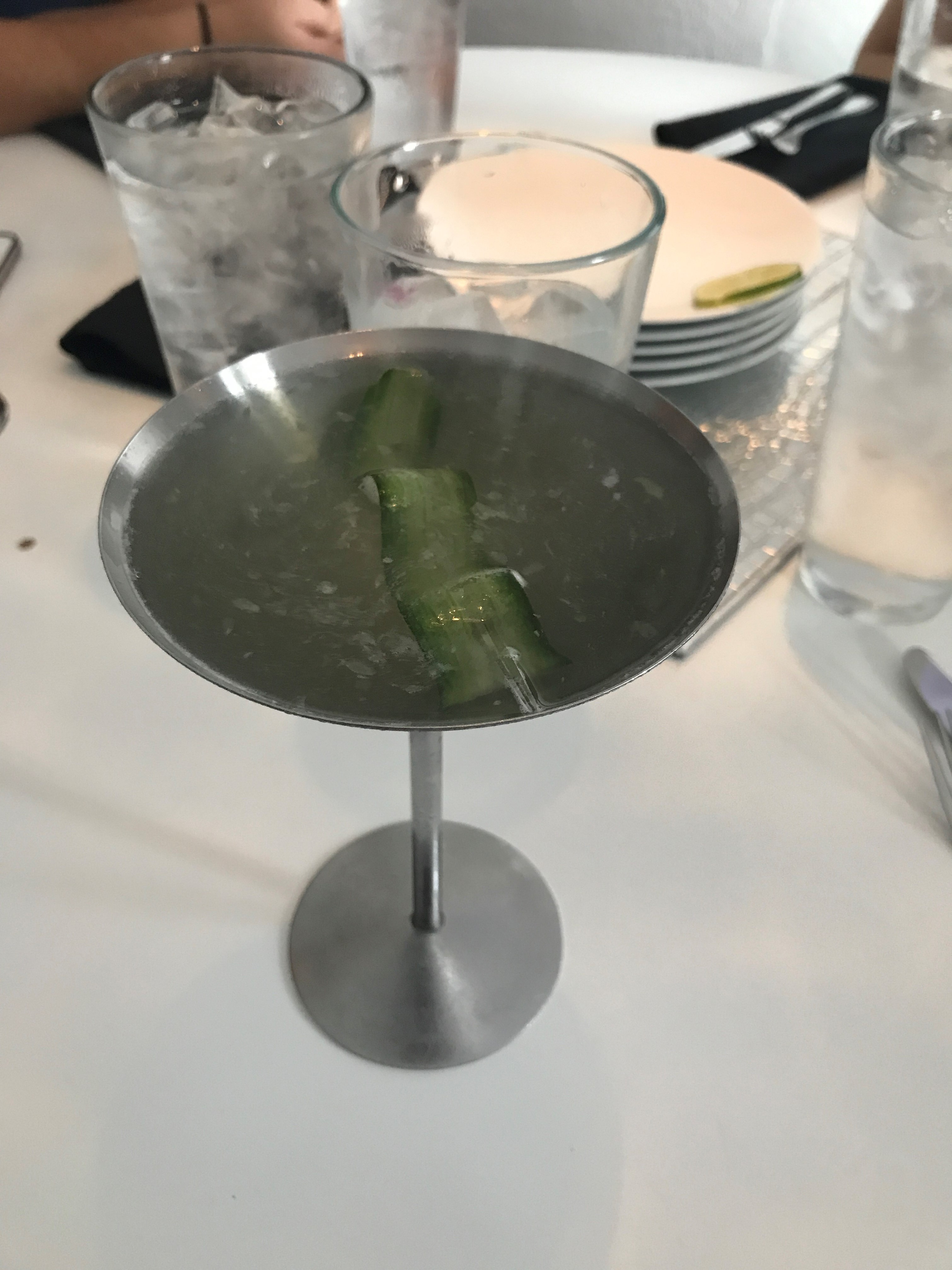 Cucumber Martini