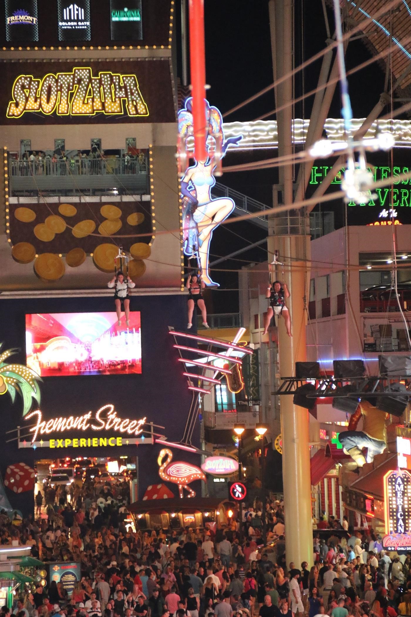 Fremont street, downtown, Las Vegas